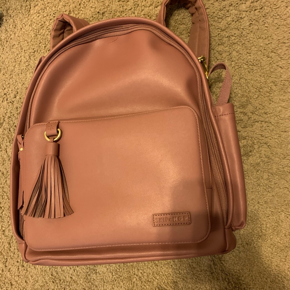 Skip hop diaper bag back pack